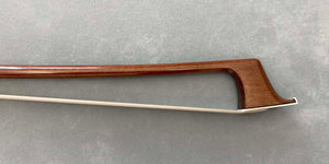 Arcos Brasil - Ipe Fleur de Lys Bow - SILVER Fitted - CELLO