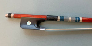 Arcos Brasil - 'Lamy' Master Replica Silver Pernambuco Cello Bow