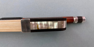 Marco Raposo Silver Fitted Pernambuco Bow - CELLO