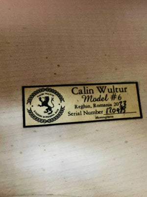 Calin Wultur #6 Montagnana 4/4 Cello