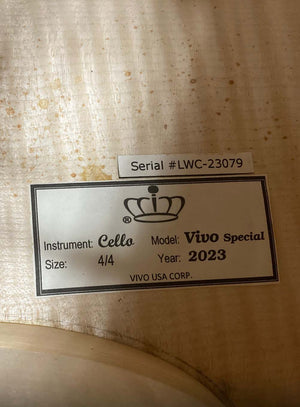 Vivo Special Eurowoods 4/4 Cello