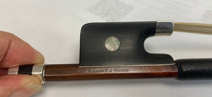 Alfred Lamy Pernambuco Silver Mounted Bow - CELLO