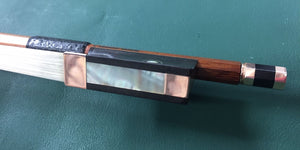 D. Chagas - Arcos Brasil - Pernambuco Bow - GOLD Fitted - VIOLIN