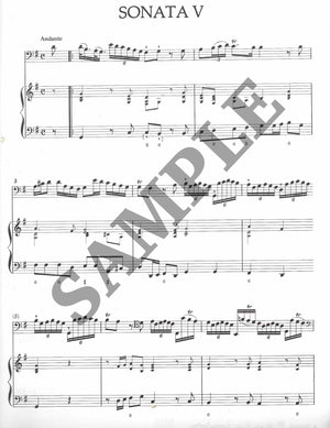 Six Sonatas for Violoncello and Basso continuo (Vol. 2: Sonatas 4-6) - Cello Music