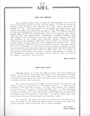 Six Sonatas for Violin and Cello with Basso continuo (Vol. 2: Sonatas 4-6) - Cello Music