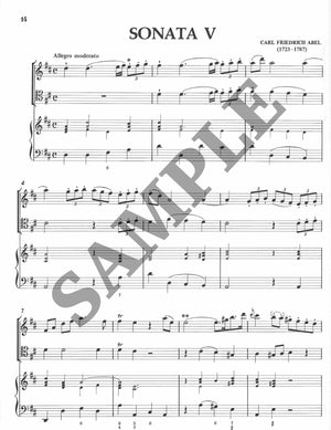 Six Sonatas for Violin and Cello with Basso continuo (Vol. 2: Sonatas 4-6) - Cello Music