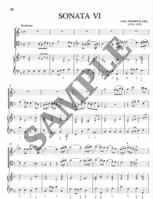 Six Sonatas for Violin and Cello with Basso continuo (Vol. 2: Sonatas 4-6) - Cello Music