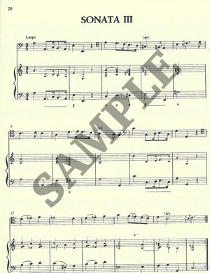 10 Sonatas for Violoncello with Basso Continou (Vol. 1: Sonatas 1-3) - Cello Music