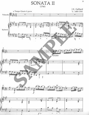 Six Solos for Violoncello and Basso continuo (Book 1: 1-3) - Cello Music