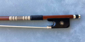 Century Strings Silver Mounted Pernambuco Bow Model BVC95 - CELLO