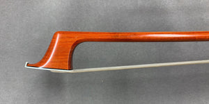 Arcos Brasil - SILVER Fitted Fleur de Lys Pernambuco Cello Bow