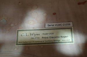 C.L. Wynn 520 'Rogeri' 4/4 Cello