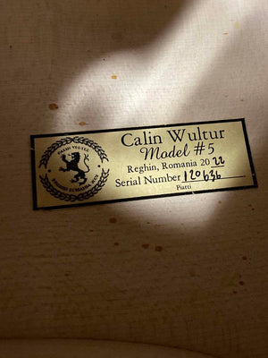 Calin Wultur Model #5 Piatti Strad 4/4 Cello