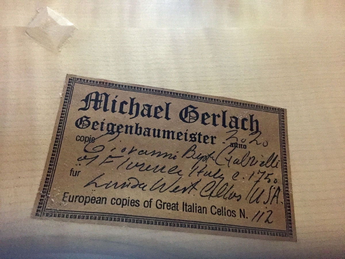 Michael Gerlach 1/2 size Cello - Used