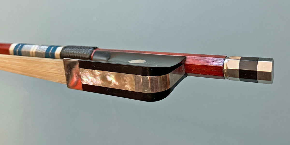 Arcos Brasil - 'Lamy' Master Replica Silver Pernambuco Cello Bow