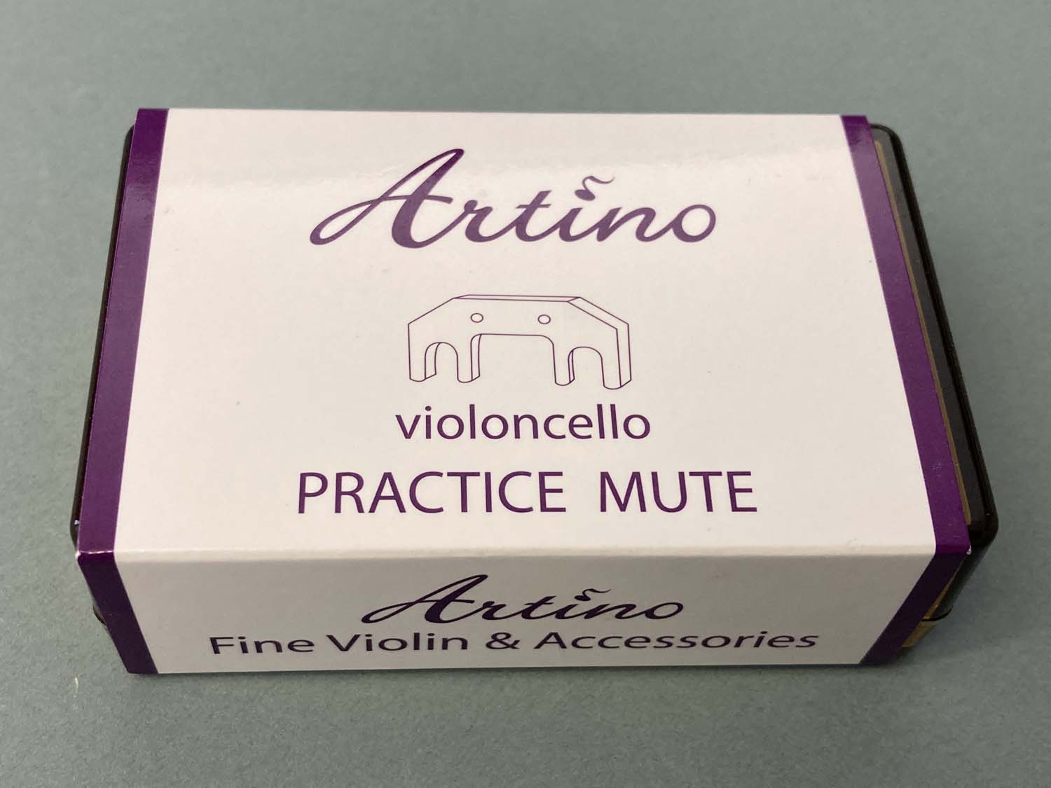 Artino Rubber-covered Steel Practice Mute for Cello