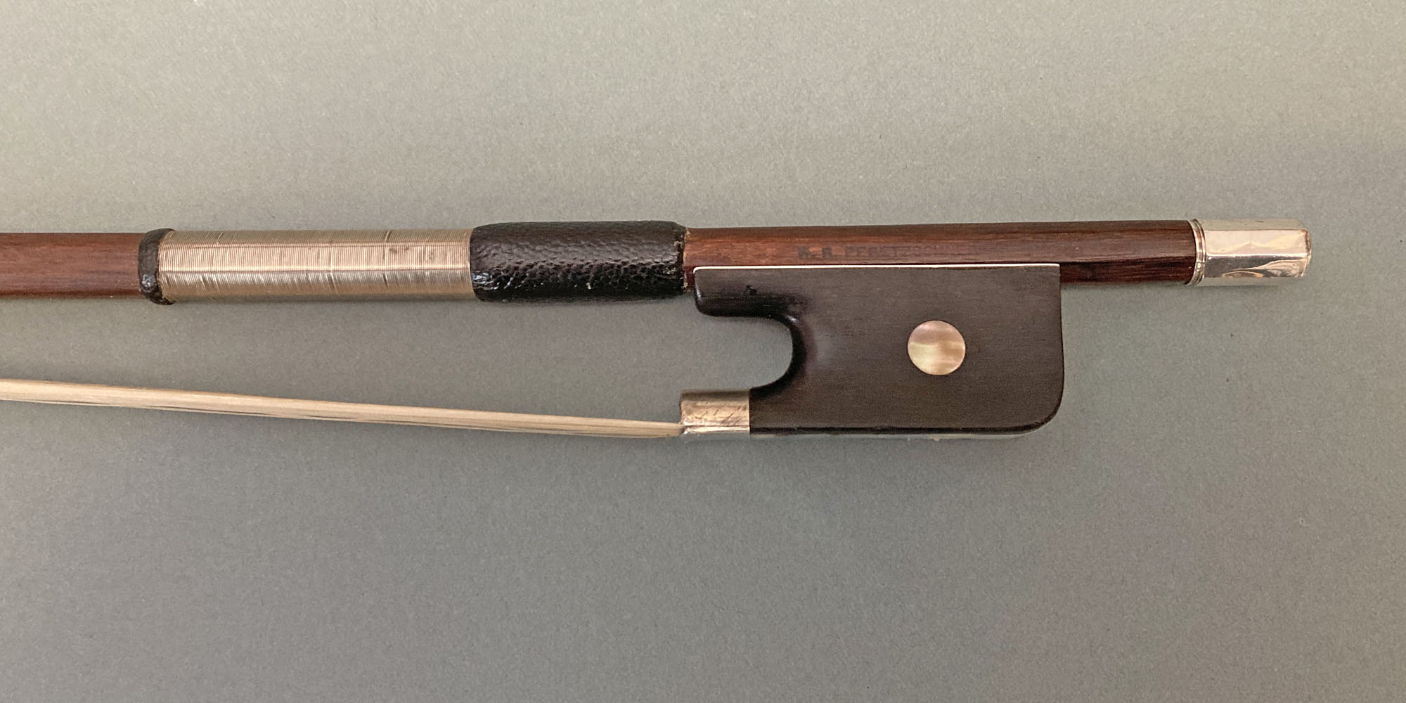 H.R. Pfretzschner Antique Pernambuco Cello Bow