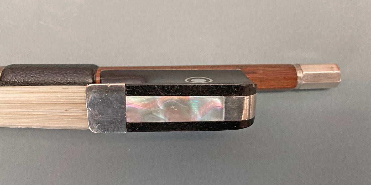 Roger François Lotte Pernambuco Silver Mounted Bow - CELLO