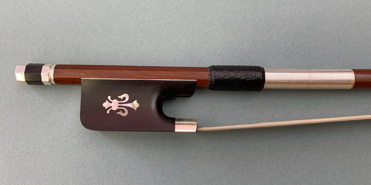 L'archet Brasil - Silver Special Fleur de Lis Ipe Bow - CELLO