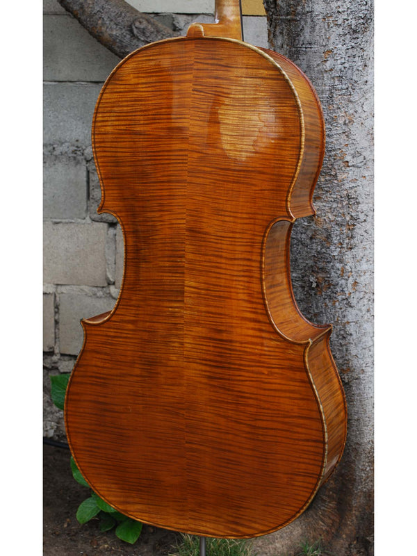 Paul Mangenot early 20th Century 4 4 Cello Linda West Cellos