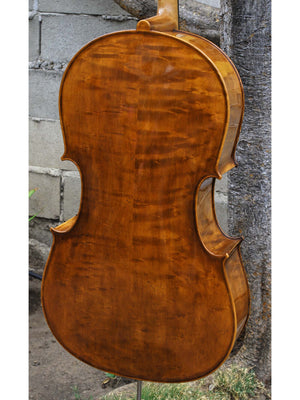 Topa Workshop Birdseye Maple 'Stradivari' 4/4 Cello