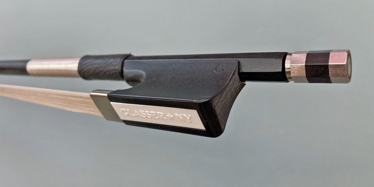 Glasser Standard Fiberglass Bow - CELLO - 4/4-1/10