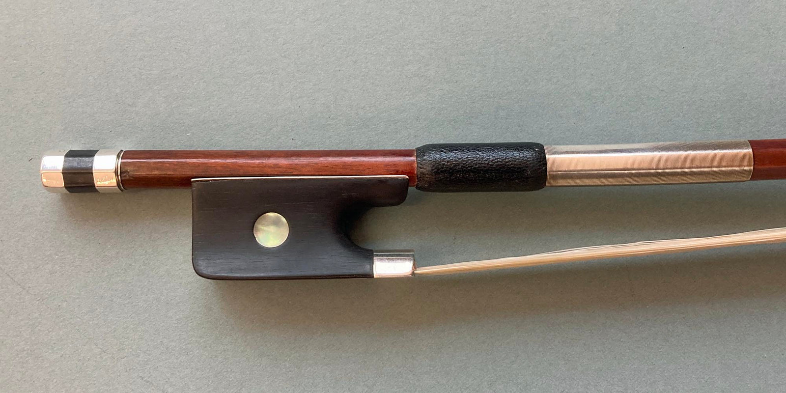 Alfred Lamy Pernambuco Silver Mounted Bow - CELLO