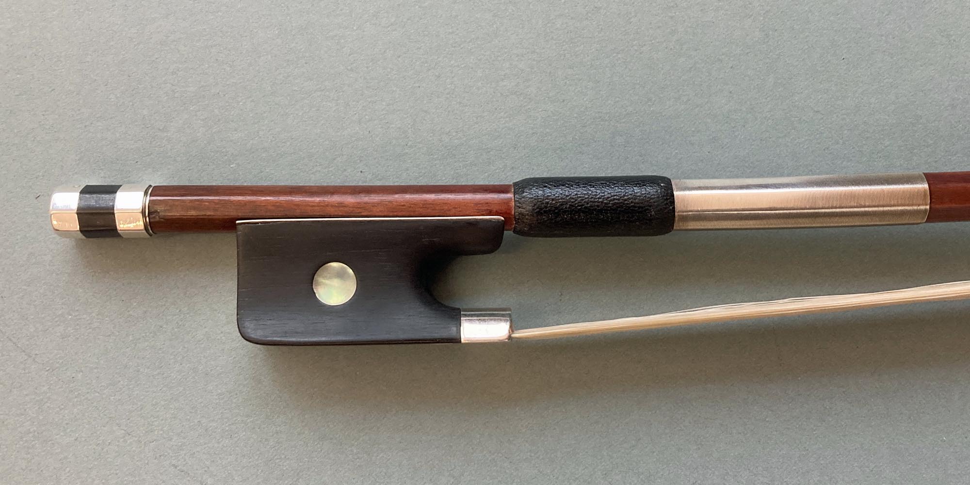Alfred Lamy Pernambuco Silver Mounted Bow - CELLO