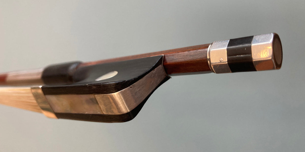 Alfred Lamy Pernambuco Silver Mounted Bow - CELLO