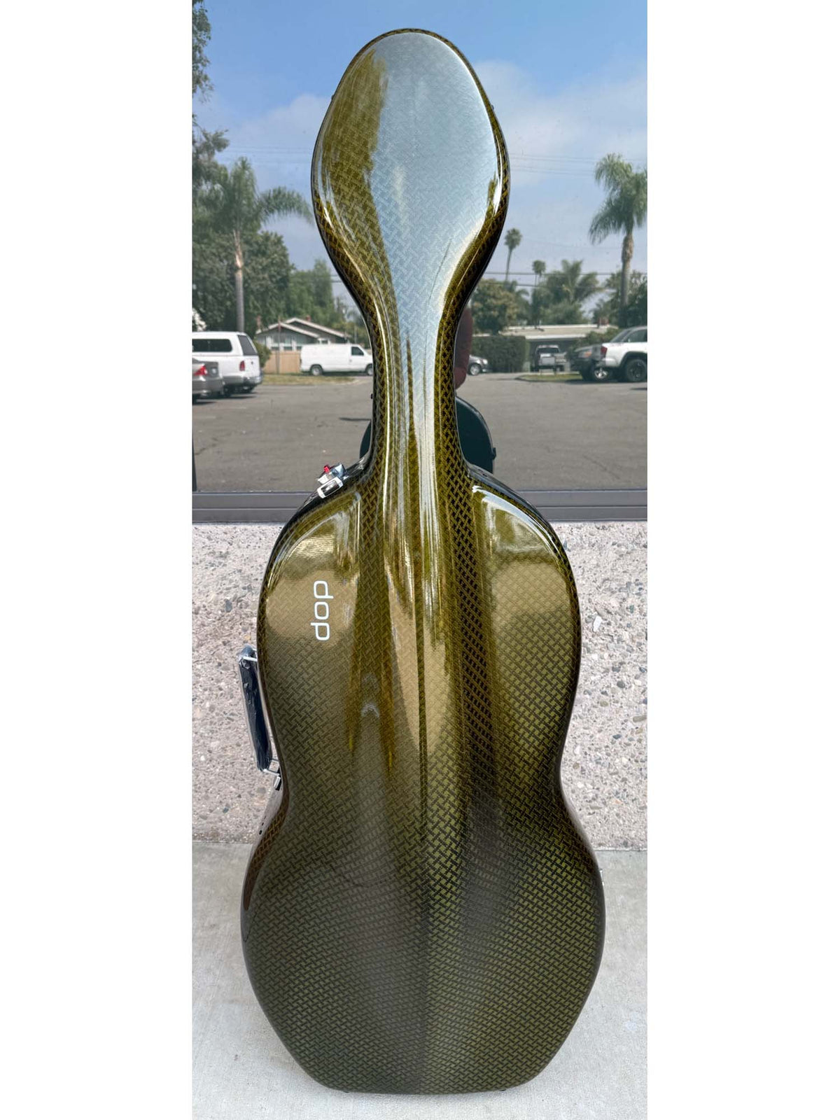 dop "ONE" Carbon Fiber One-latch Cello Case