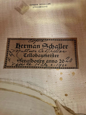 Herman Schaller 'Gofriller' 1/2 Cello