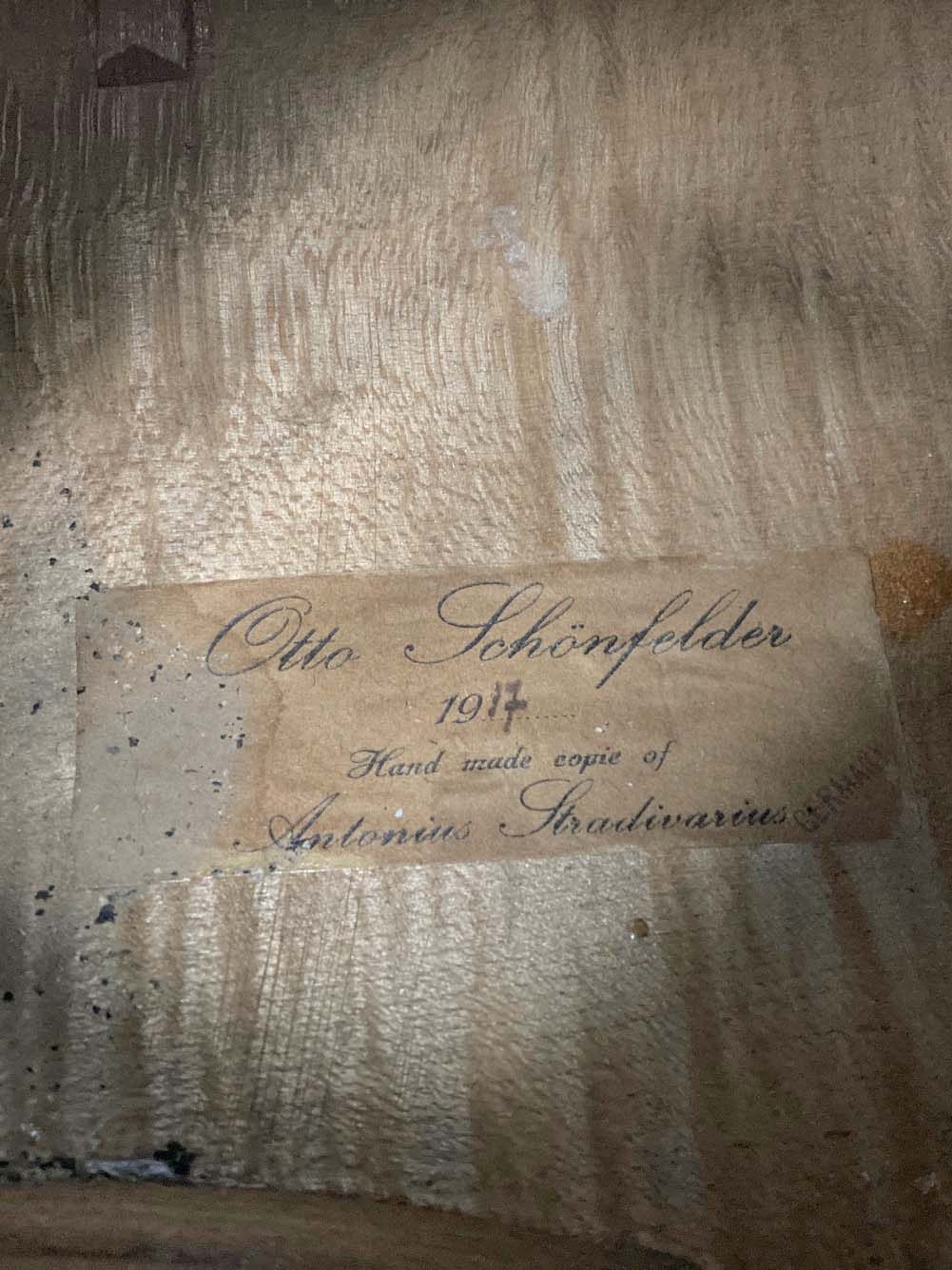 Otto Schönfelder 'Stradivari' 4/4 Cello