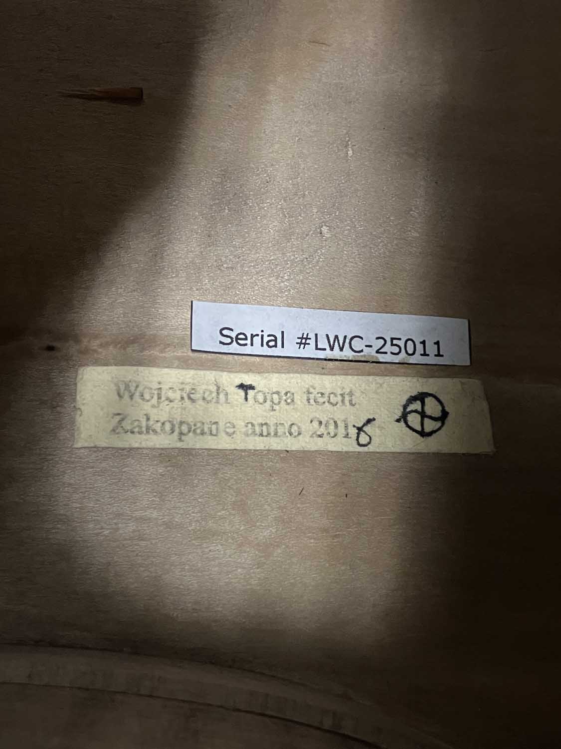 Wojciech Topa Master 4/4 Cello (2016)