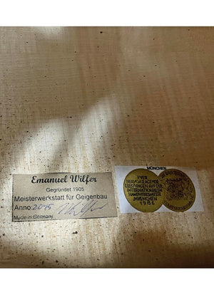 Emanuel Wilfer Master 'Stradivari' 4/4 Cello