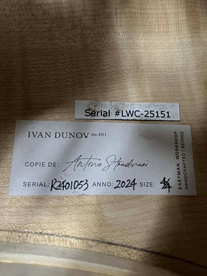 Ivan Dunov model 401 'Strad'  - 4/4 Cello (A)