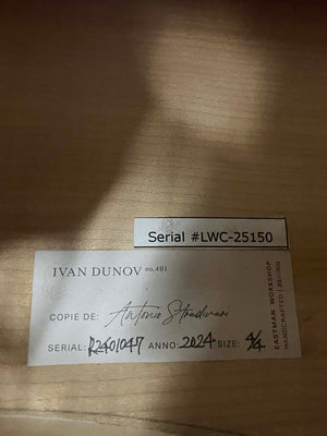 Ivan Dunov model 401 'Strad'  - 4/4 Cello (B)