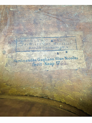 Old Cello labeled 'Ferdinandus Gagliano 1761' - 4/4 Cello
