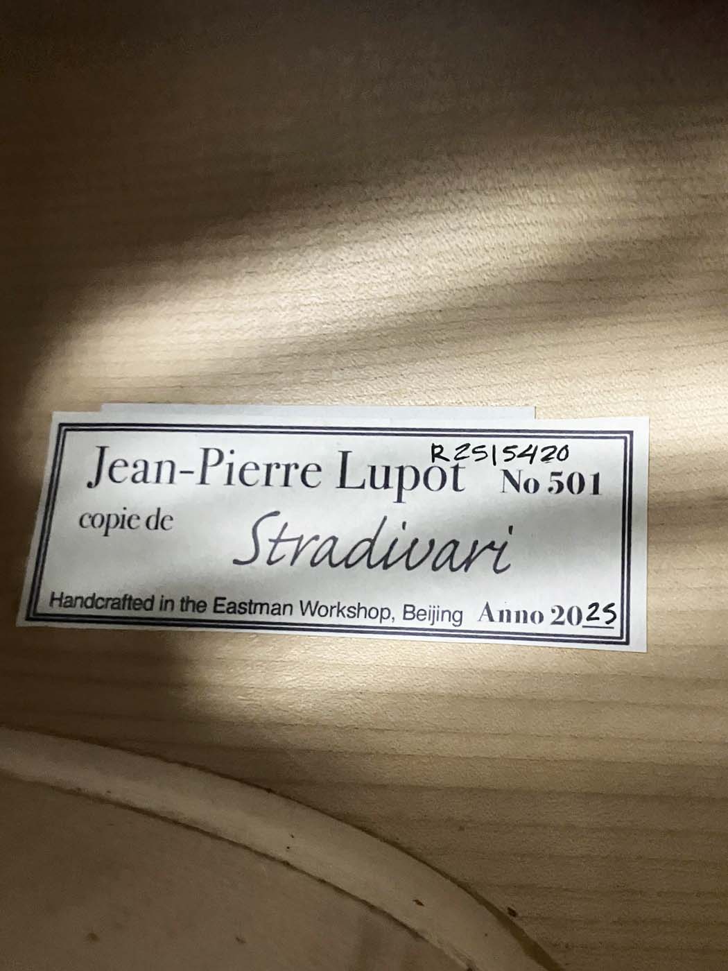 Jean-Pierre Lupot 'Strad' model 501 - 4/4 Cello