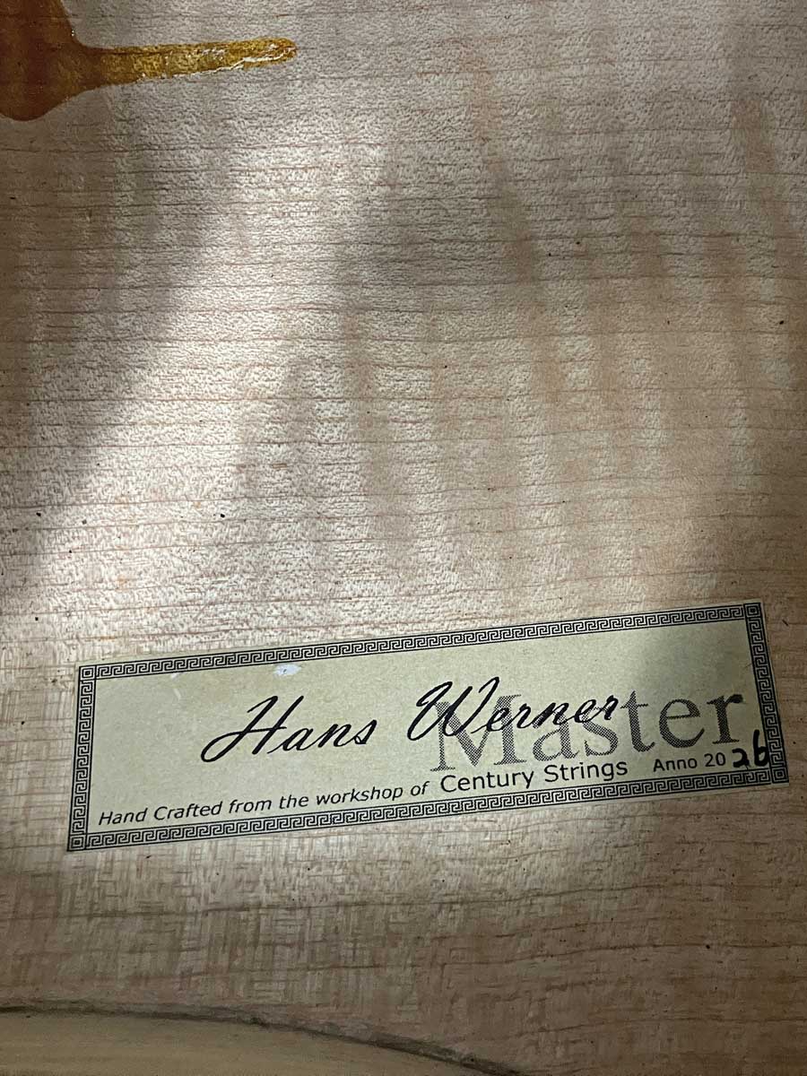 Hans Werner 725 'Master' 4/4 Cello
