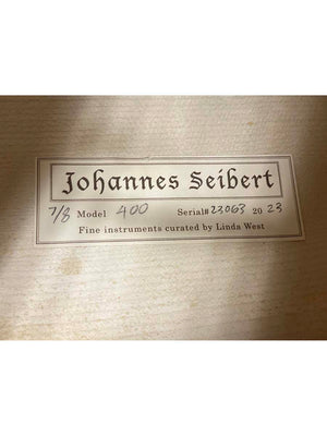 Johannes Seibert Model 400 'Stradivari' 7/8 Cello