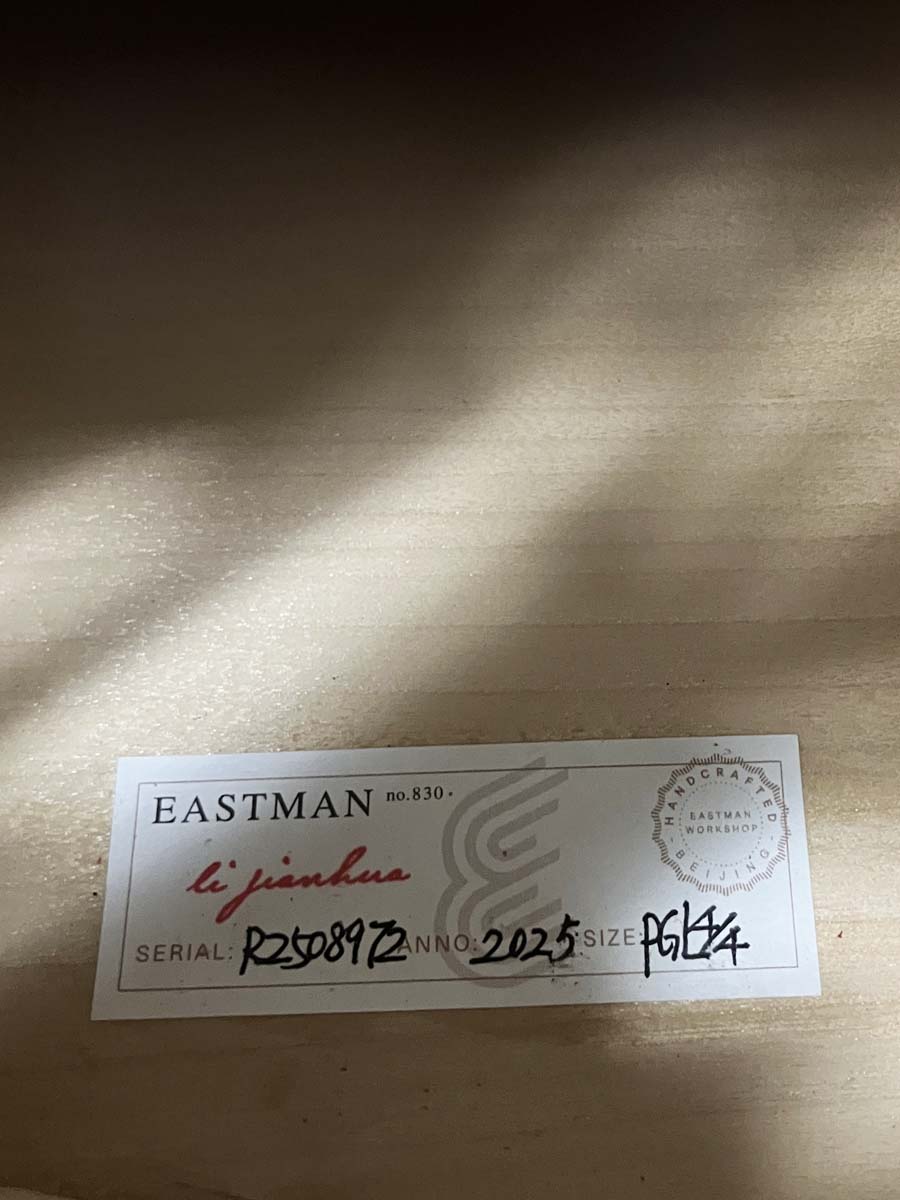 Eastman model 830 Poplar Gagliano pattern 4/4 Cello
