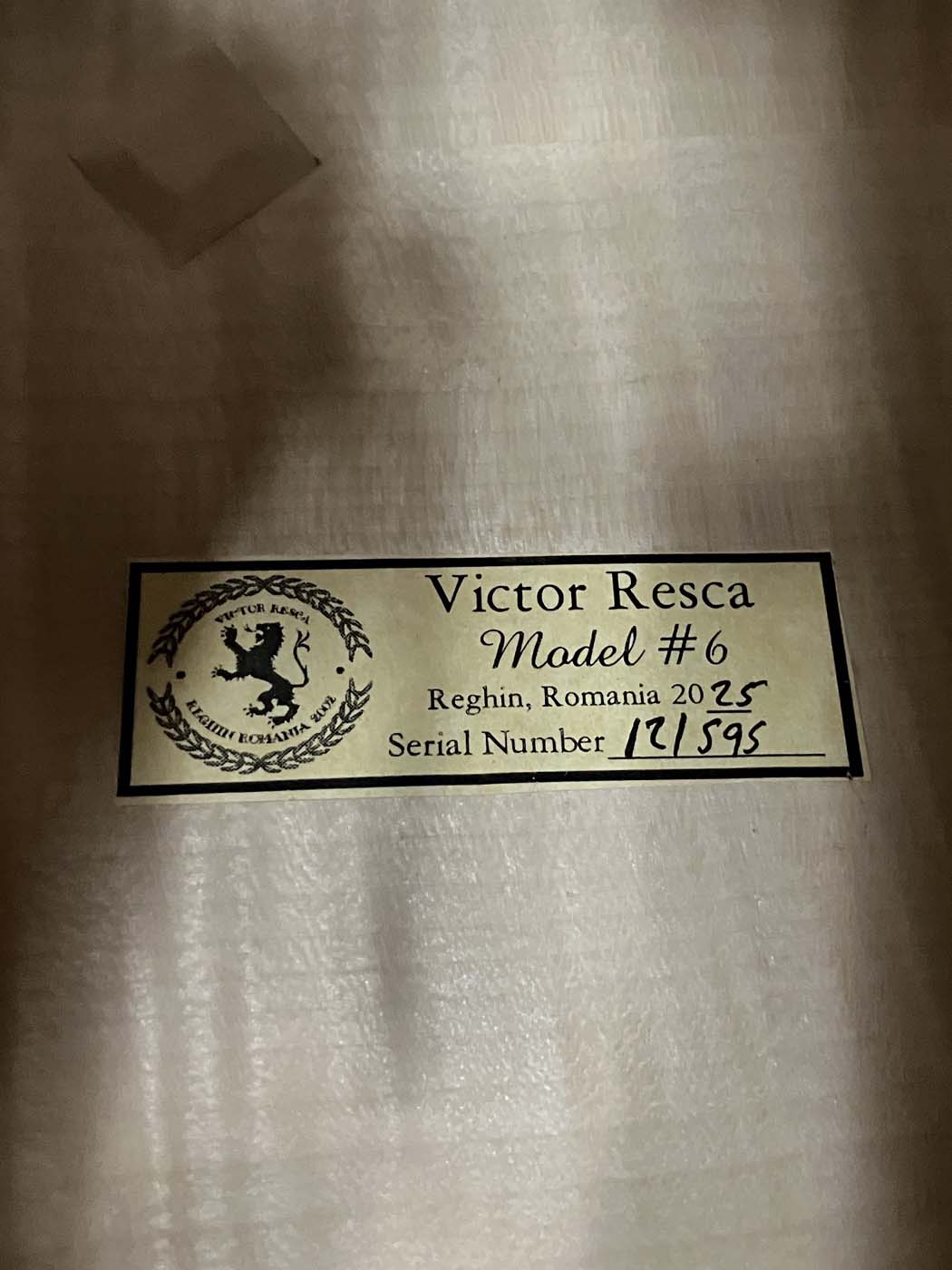 Victor Resca Model #6 4/4 Cello