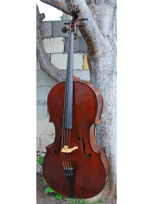 Dark Old Cello Unlabeled 4/4 Cello