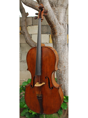 Old English late 18th Century Unlabeled 4/4 Cello