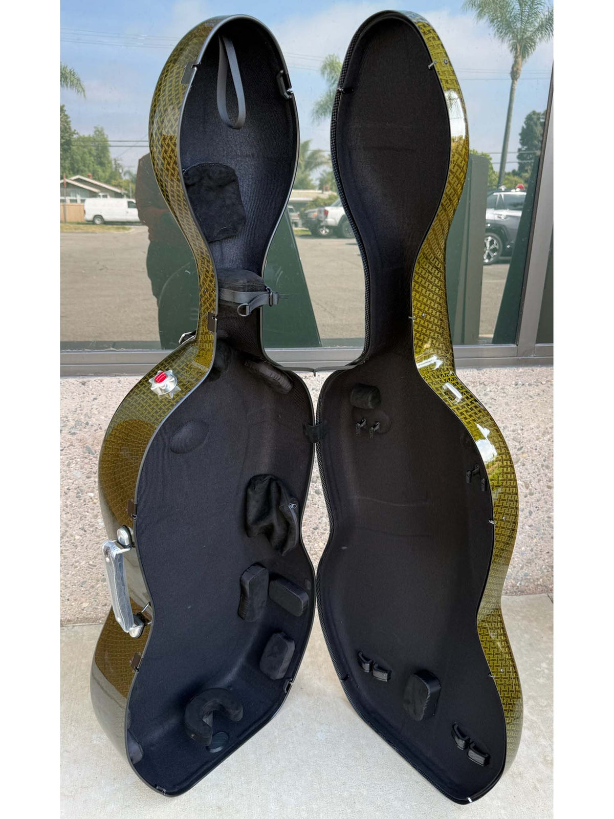 dop "ONE" Carbon Fiber One-latch Cello Case