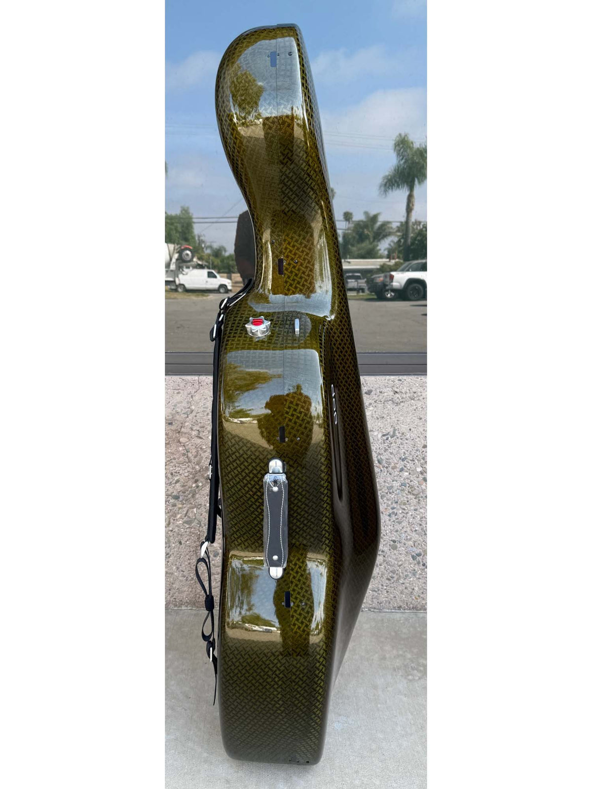 dop "ONE" Carbon Fiber One-latch Cello Case