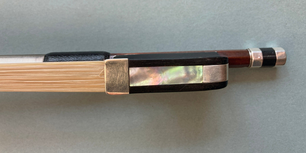 Alfred Lamy Pernambuco Silver Mounted Bow - CELLO