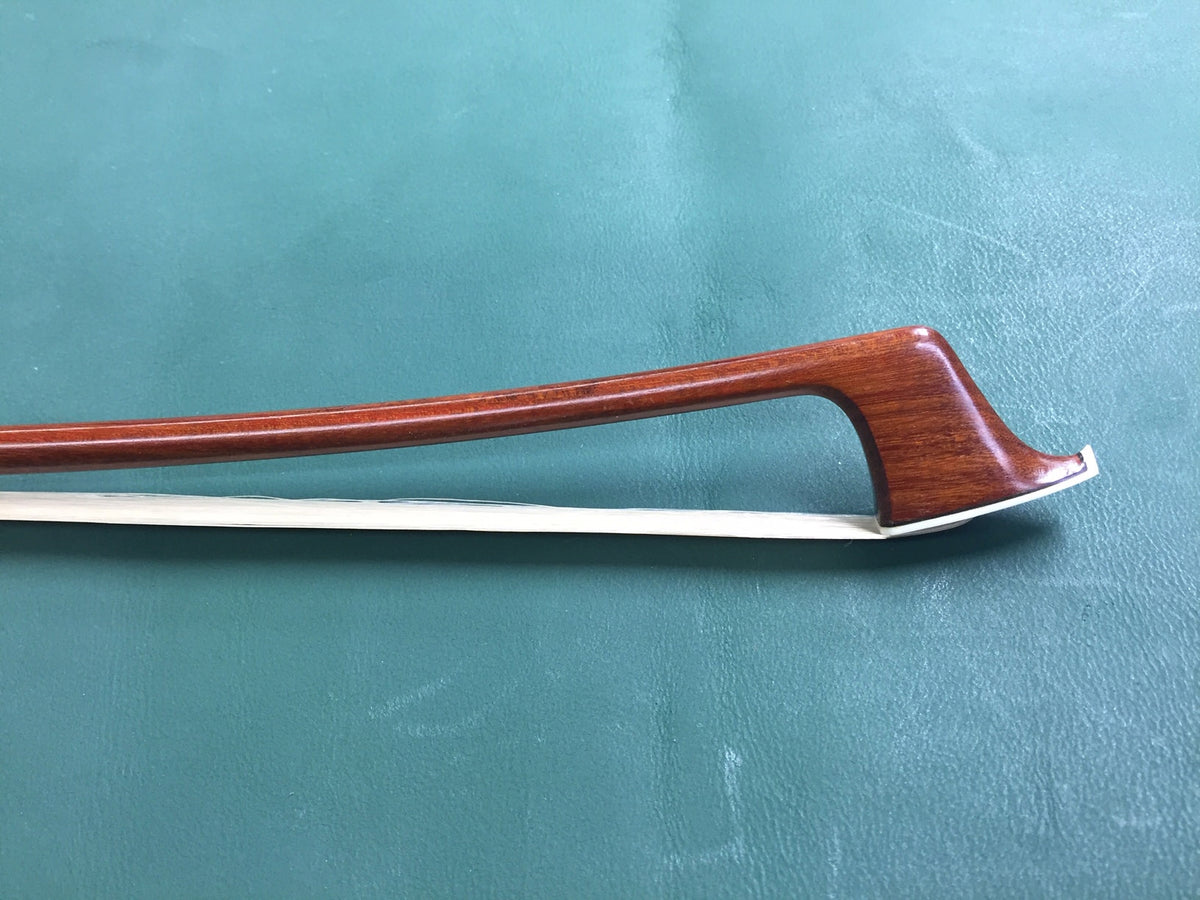 T. Pampolin Pernambuco Bow - SILVER Fitted Fleur de Lys - CELLO