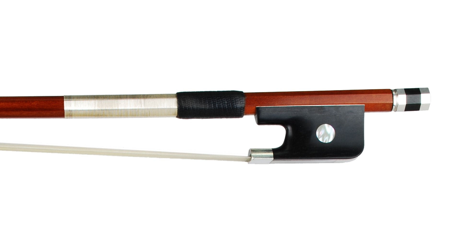 Century Strings Silver Mounted Pernambuco Bow Model BVC95 'Peccatte' - CELLO