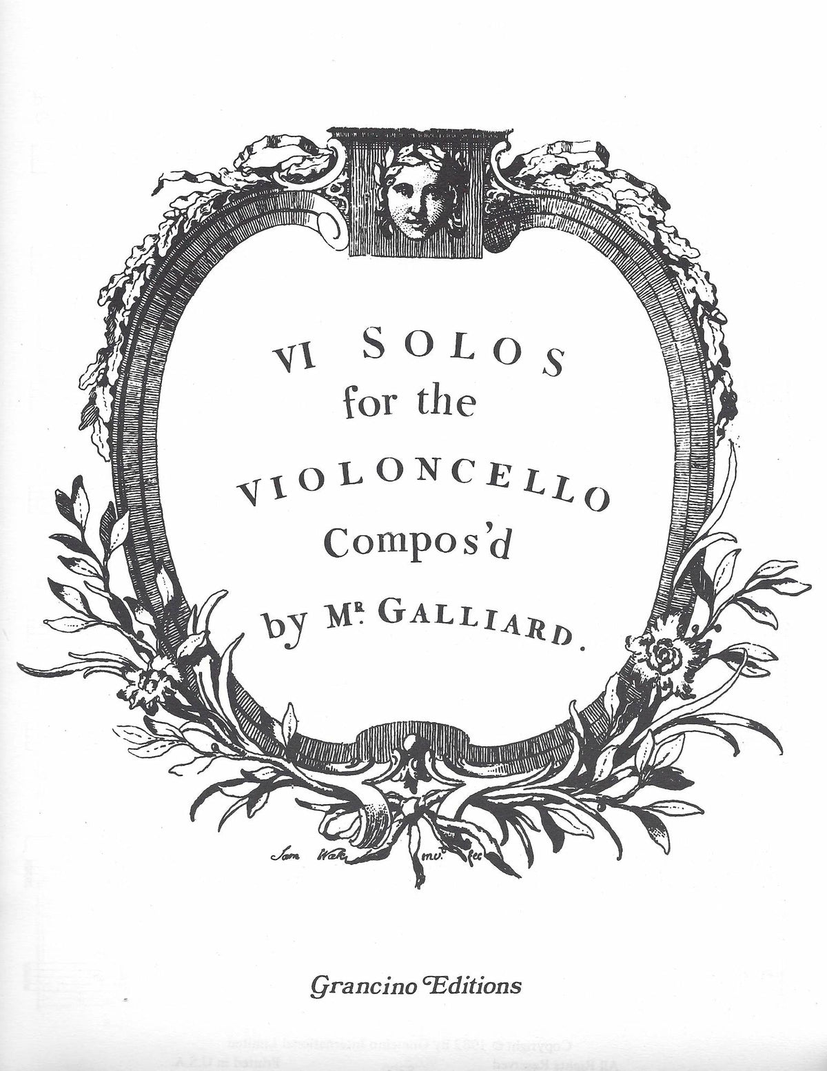 Six Solos for Violoncello and Basso continuo (Book 1: 1-3) - Cello Music